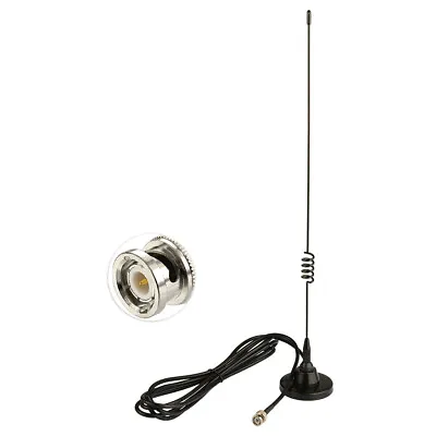 VHF UHF Amateur Radio Mobile Radio Police Scanner Antenna 3m Magnetic For Uniden • $19.89