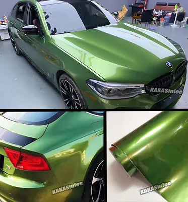 Full Car Wrap / Metal Pearl Glossy Sparkle Chrome Vinyl Film Sticker Air Free US • $318.99