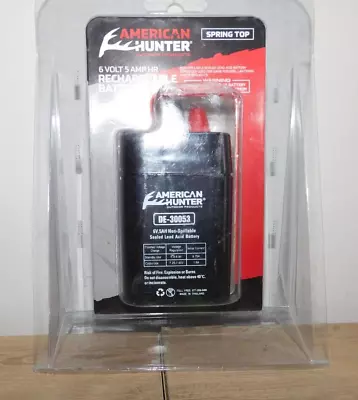 GSM Outdoors American Hunter 6 Volt Lantern Rechargable Durable Battery DE30053 • $16.30