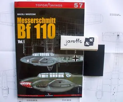 Messerschmitt Bf 110 Vol.1 - Kagero Topdrawings • $18.50