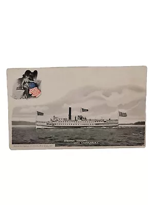 Postcard Steamer Vermont Lake Champlain NY C1900's • $12.65