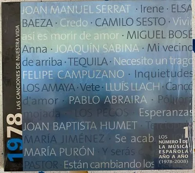 Numbers 1 1978 CD Camilo Sesto Serrat The Amaya Tequila Sabina Elsa Baeza • $13.66
