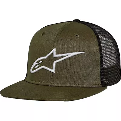 Alpinestars MX Corp Military/Black Trucker Casual Motocross Lifestyle Hat • $34.99