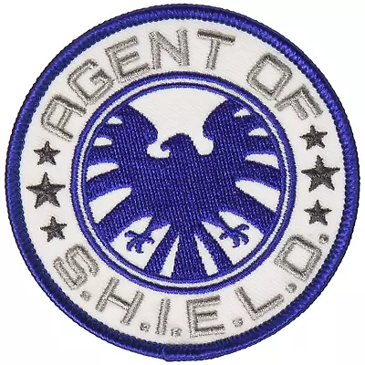 Official Marvel Comics Avenger Agents Of The Shield Logo Iron On Applique Patch • $10.99