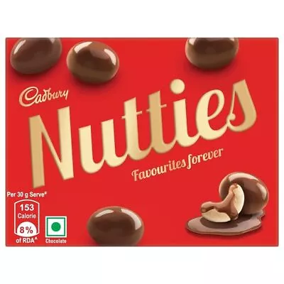 Cadbury Nutties Chocolate 30 Gm X 7 Pack (Free Shipping) • $24.04