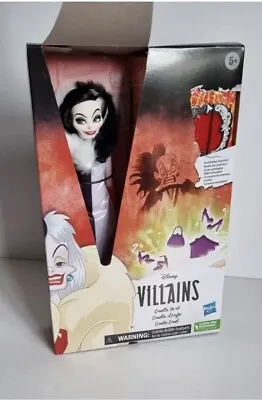 Disney Villains Cruella De Vil Fashion Doll & Accessories 101 Dalmatians 12  • £12