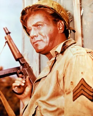 Vic Morrow Combat TV 8x10 Inch Photo • $10.99