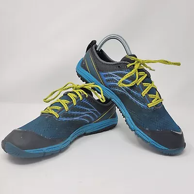 Merrell Vibram Barefoot Women's Size 8 Blue Ascend Glove Skylab Running Shoes • $25