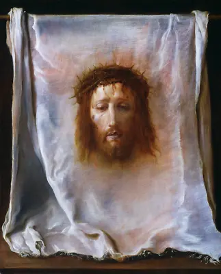 The Veil Of Veronica | Domenico Fetti | 1622 Renaissance Jesus Christ Print • $99.95