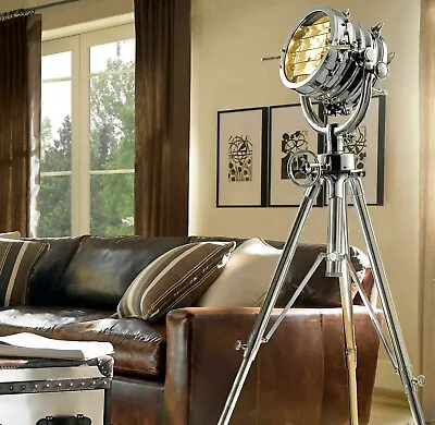 Nautical Royal Master Search Light Floor Lamp Restoration Hardware Replica Gift • $546.48