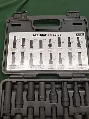 Matco Tools 16 Piece Locking Lug Master Key Set In Case  MLLN16K B-4 • $80