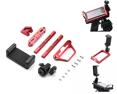 Alu Transmitter Protector Frame W/ Phone Holder For FLYSKY Noble NB4 PRO EDITION • $31.90