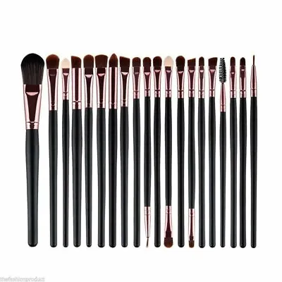 Makeup Brush 20pcs Set Foundation Powder Eyeshadow Eyeliner Lip Cosmetic Brushes • $4.25