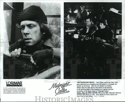 1991 Press Photo Jerry Hardin & Gary Cole Star In  Midnight Caller  On NBC-TV • £19.29