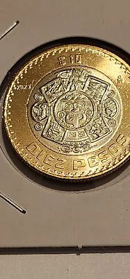 2023 MEXICO BIMETALLIC 5 COINS  10 Peso 5 Peso 2 Pesos 1 Peso 50 Centavos  • $11.30