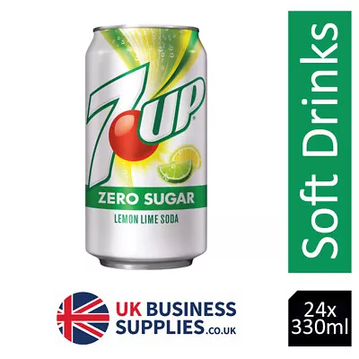 7up Sugar Free Cans 24x330ml • £17.99