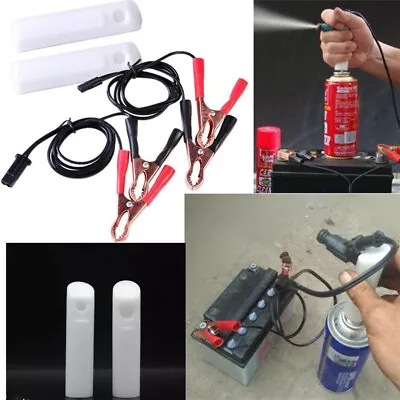 $12.99 • Buy Parts Car Motorcycle Fuel Injector Flush Cleaner Adapter Cleaning Tool DIY Kit
