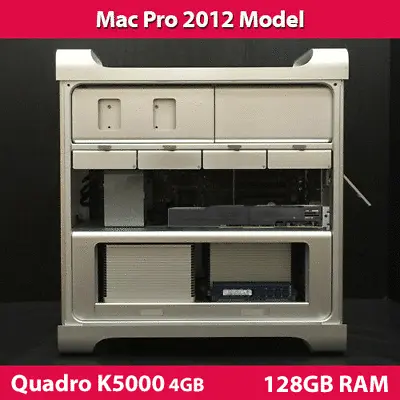 2012 Mac Pro | 3.46GHz 12 Cores | 128GB RAM | 1TB SSD | Quadro K5000 4GB • $1149