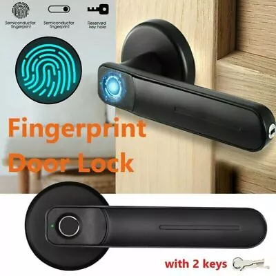 Fingerprint Door Lock Smart Biometric Door Safe Handle Keyless Entry Door Locks • $36.99