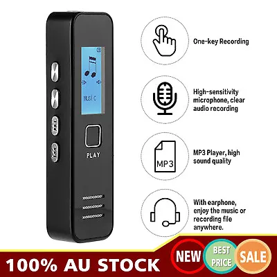 SK-007 Digital Voice Recorder Audio Dictaphone MP3 Player USB Flash Disk Meeting • $19.99