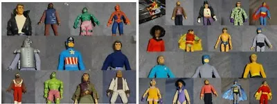 MEGO Action Figures 1971 - 1978 DC Marvel Star Trek Apes Your Choice 28 Toys • $40