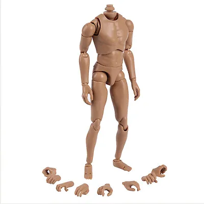1/6 Male Muscular Body 12  Action Figure Model B001 Fit Phicen Hot Toys Head Toy • £17.43