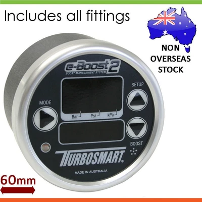 $614.01 • Buy * TURBOSMART * 60mm E-Boost2 EBoost2 Electronic Boost Controller - B/S