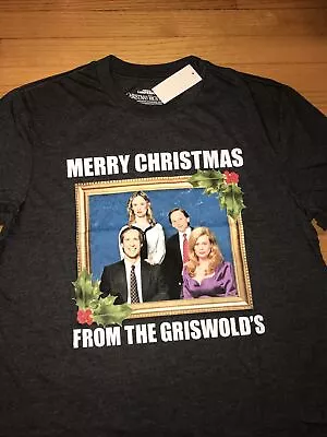 Christmas Vacation Merry Christmas From The Griswold's T-Shirt Men's X-Large NWT • $10.50