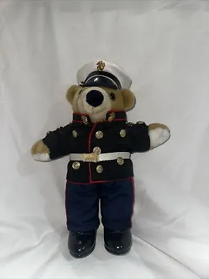 Military Teddy Bear Armed Forces Of America US Marine Corps  • $19