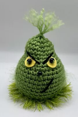 £3.20 • Buy The Grinch Inspired Christmas Chocolate Orange Cover, Covers, Knitted, Crocheted