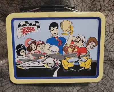 Vintage Speed Racer Mach V (Five) Mini Tin Lunch Box 1999 Anime Manga  • $12.98