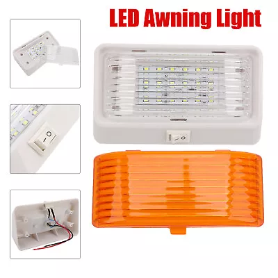 24 LED Awning Light W/ Switch Fit Caravan Annex Jayco Swan Eagle Camper AU Stock • $26.74