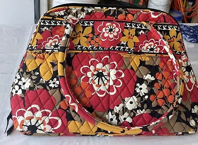 Vera Bradley Shoulder Bag With Zipper Closure. Preowned. In Bittersweet Pattern • $20