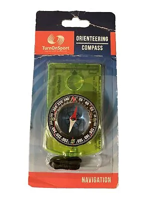 TurnOnSport Orienteering Compass - NAVIGATION ORIENTEERING COMPASS G-361 • $10.99