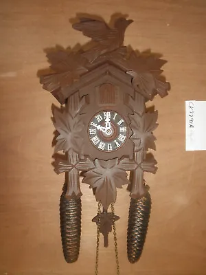 German Black Forest Made Working HECO 8 Day Cuckoo Clock CK3291A • $179.95