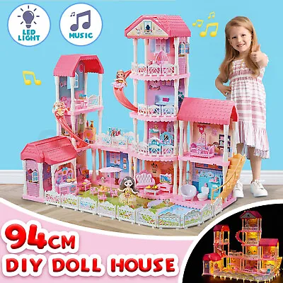 Barbie Doll House Dream Play Furniture Playhouses Toys Dollhouse Princess Castle • $119.95