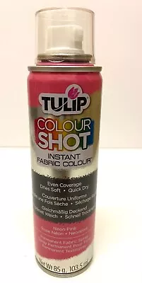 Tulip Colour Shot Permanent Fabric Spray Neon Green Purple Pink Orange • £6.99