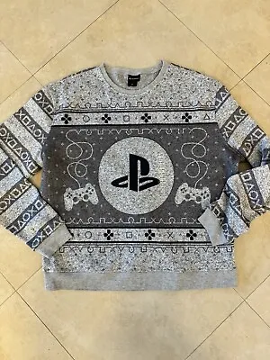 Sony Playstation Sweatshirt 2XL Christmas Sweater  • $8