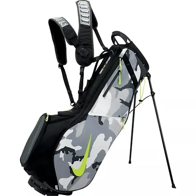 Nike Air Sport II Anthracite White Volt Stand Golf Bag • $169.98