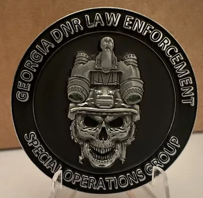 Sought After Georgia Game Warden DNR Special Operations Group Challenge Coin • $73