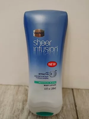 RETIRED Vaseline Sheer Infusion Botanical Blend Body Lotion 6.8 Fl Oz • $14.95