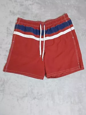 Merona Mens Bathing Suit  Extra Large 40/42 Red Swim Trunks Board Shorts • $15