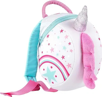 LittleLife UNICORN Animal Toddler Kids Backpack With Safety Reins 1-3 Years NEW • £14.45