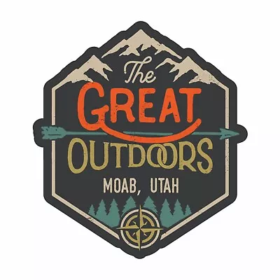 Moab Utah Sticker Park Decal • $3.59