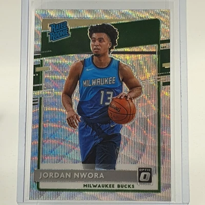 $2 • Buy 2020-21 Optic Jordan Nwora Rated Rookie Silver Wave Prizm