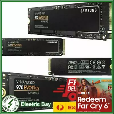 $84 • Buy Samsung 970 EVO Plus 250GB 500GB 1TB 2TB SSD Internal Solid State Drive M.2 NVMe