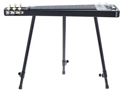 Harley Benton Slider-II Metallic Black Lap-Steel W/ Stand + Tone Bar + GigBag • $144.95