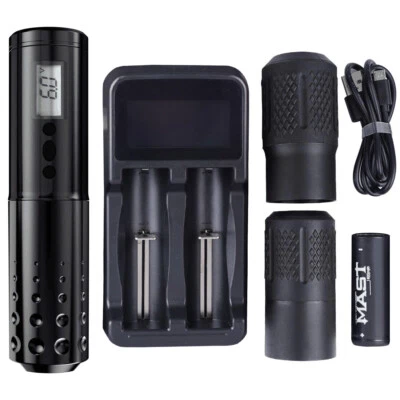 $239.99 • Buy Mast Lancer Wireless LED Display Rotary Tattoo Pen Machine With Batteries Kit
