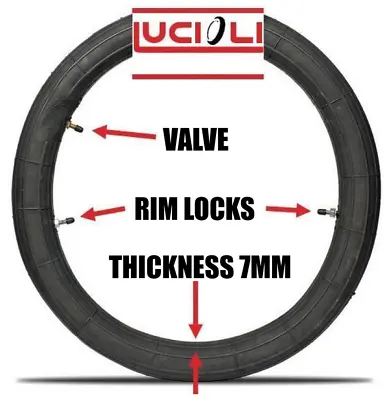 Lucioli Inner Tube  Front 21  Heavy Duty For Offroad Enduro Motorcycle Gncc • $169.99