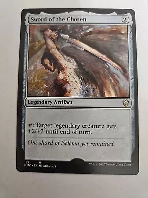 *MISPRINT* MTG Magic Sword Of The Chosen (DMC 192) - Missing Holo Stamp • $3.40